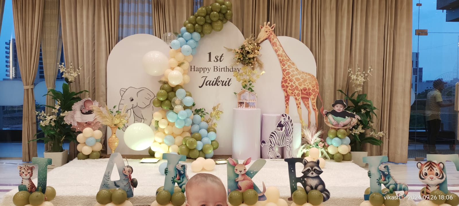Beautiful Birthday Setup